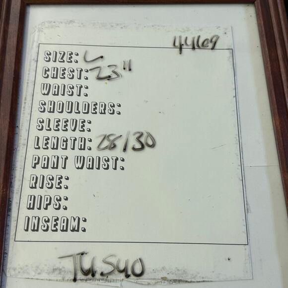 Tusuo Men's Polo Size Large Chicago USA Embroidered Red - Picture 6 of 6